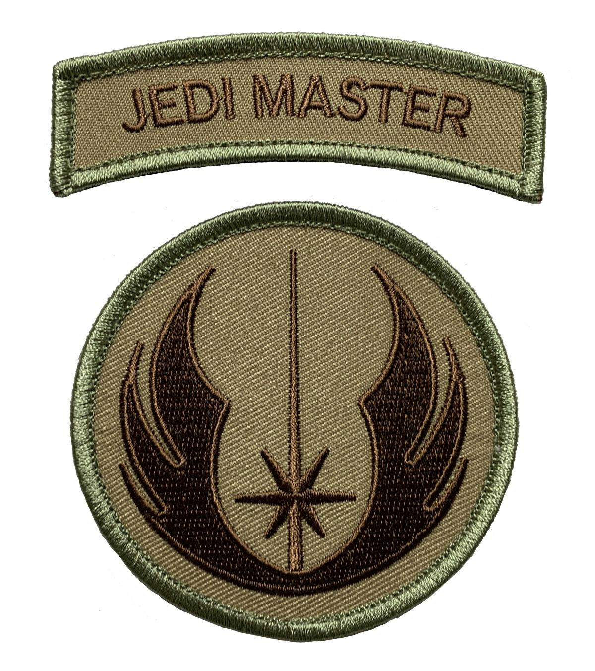 Jedi Order Jedi Master Tab Patch (2PC Hook Fastener - B1-B2)