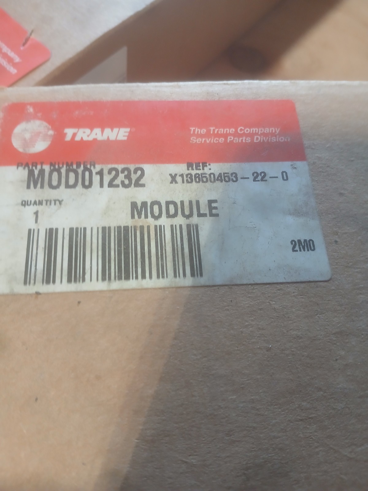 New Trane Module Part Number MOD01232, X13650453-08