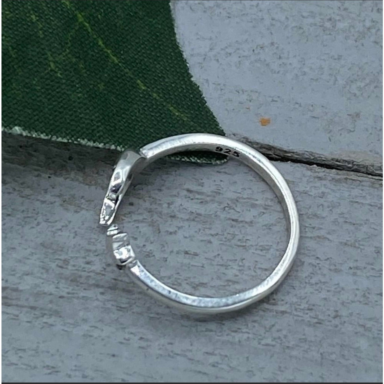 Sterling Silver Crescent Moon And Star Toe Ring