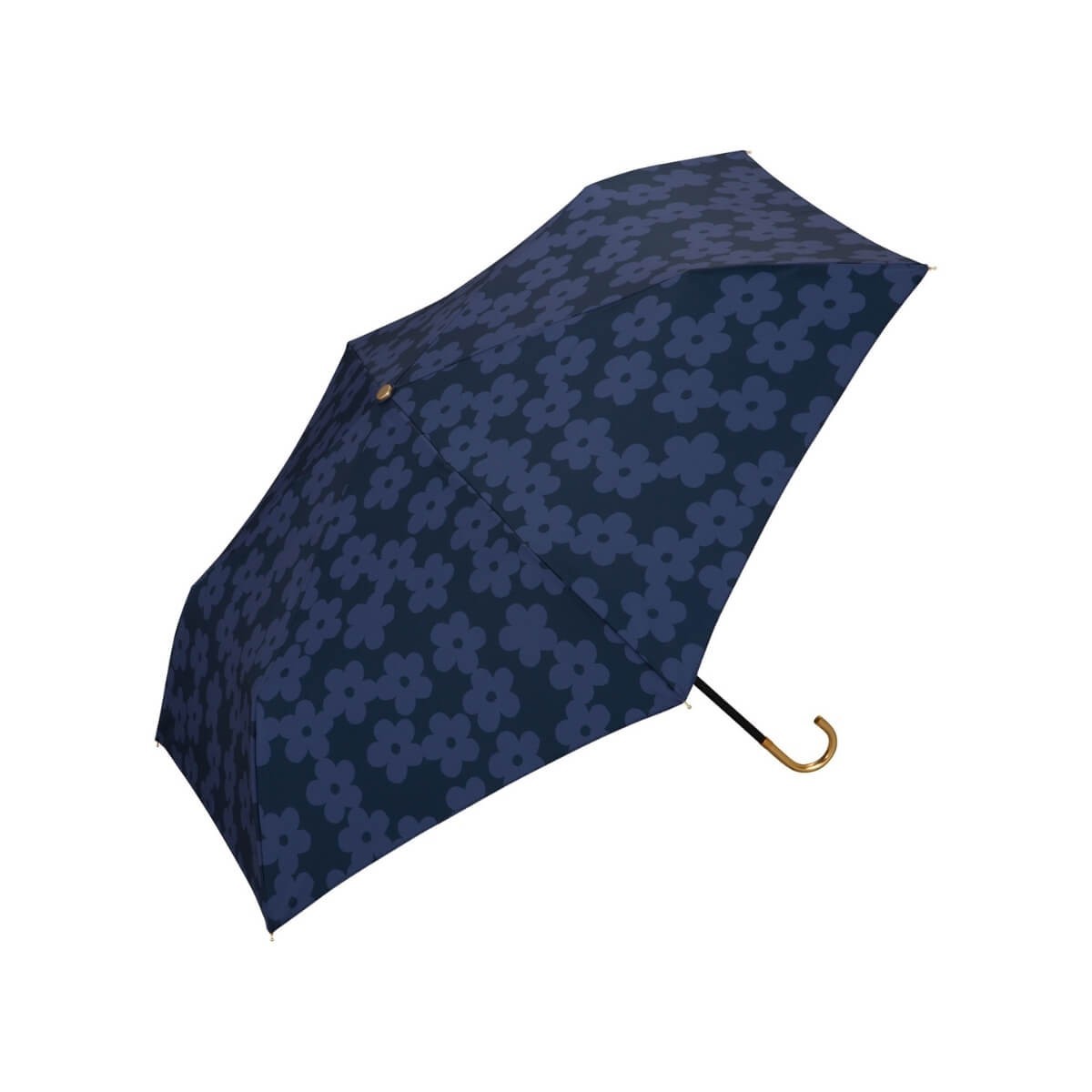 Japanese Periwinkle Compact Umbrella with UV protection