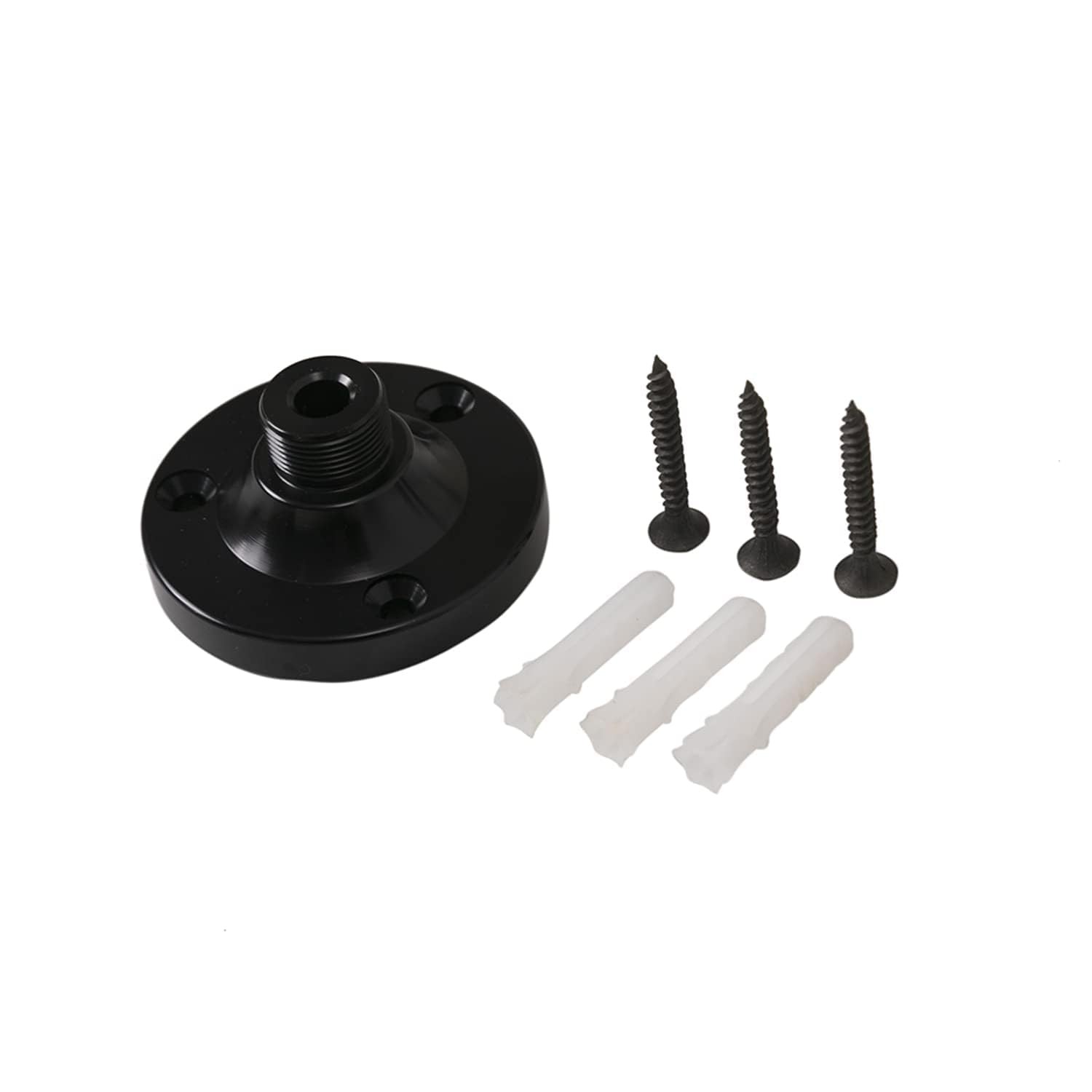 Gooseneck Table Microphone Mount - 5/8 Male, Black, 1Pack