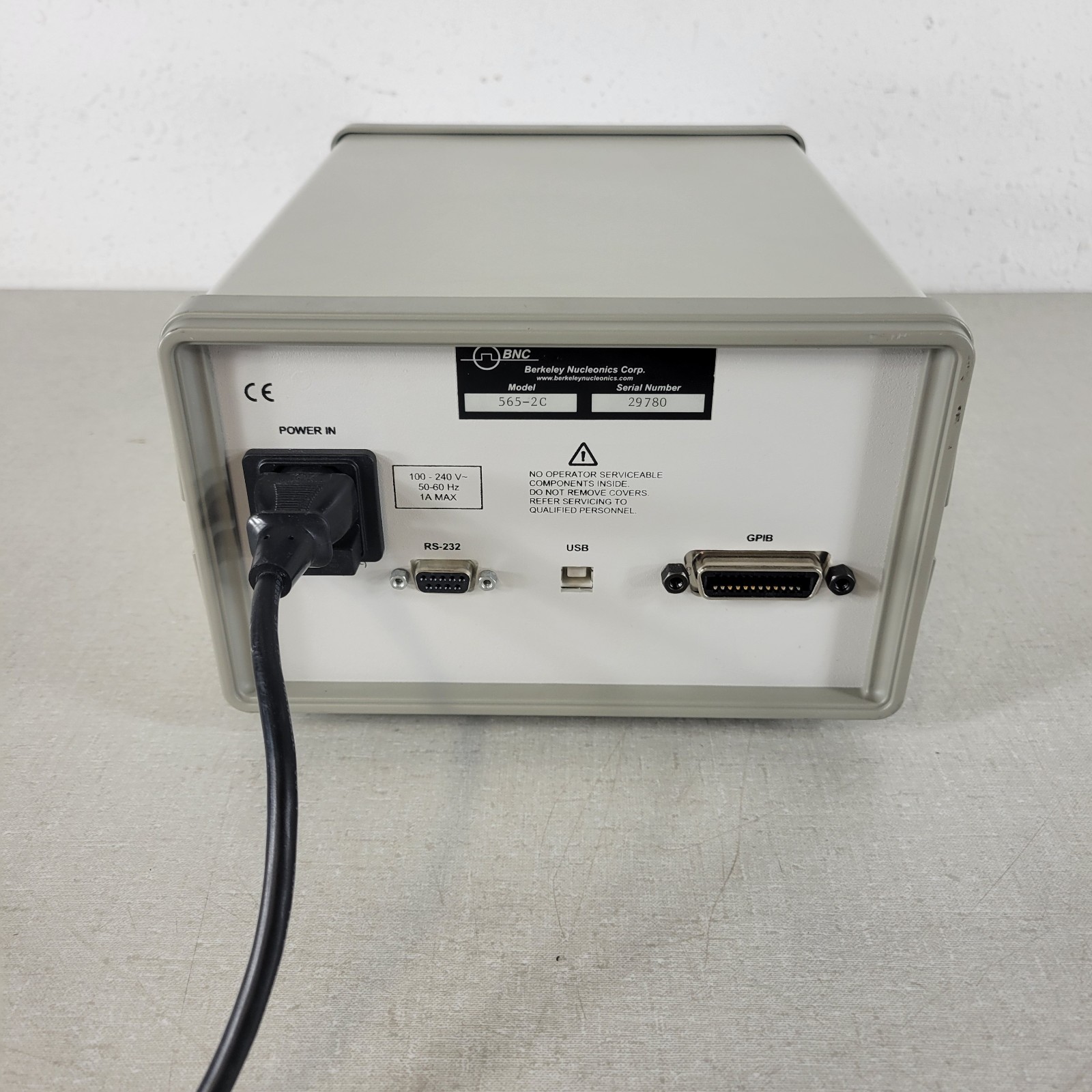 BNC Berkeley Nucleonics 565-2C Digital Pulse Delay Generator 2-Channel