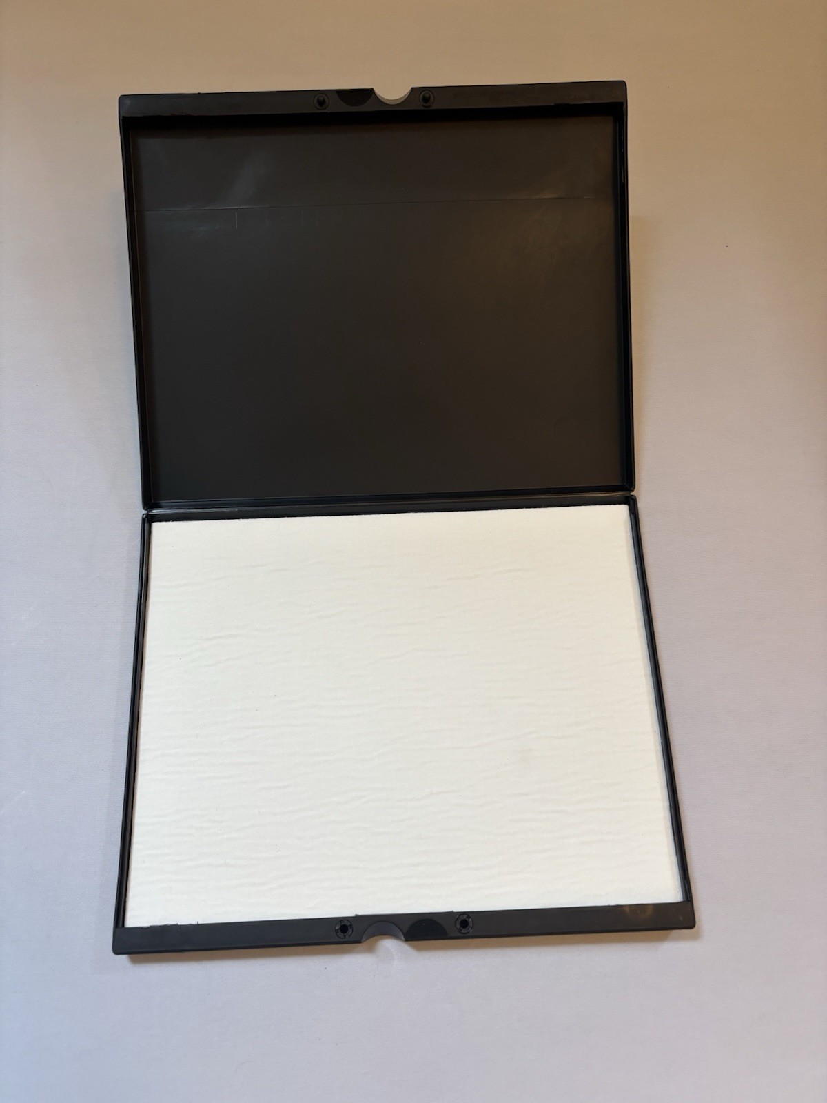 9” X 12” Industrial Stamp Ink Pad, Dry, Add Your Own Ink