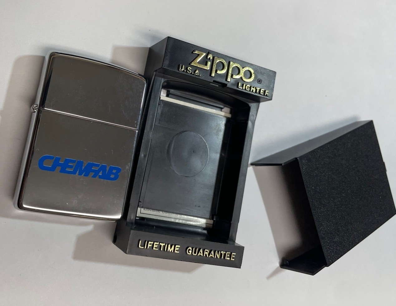 CHEMFAB Zippo Lighter - NEW!