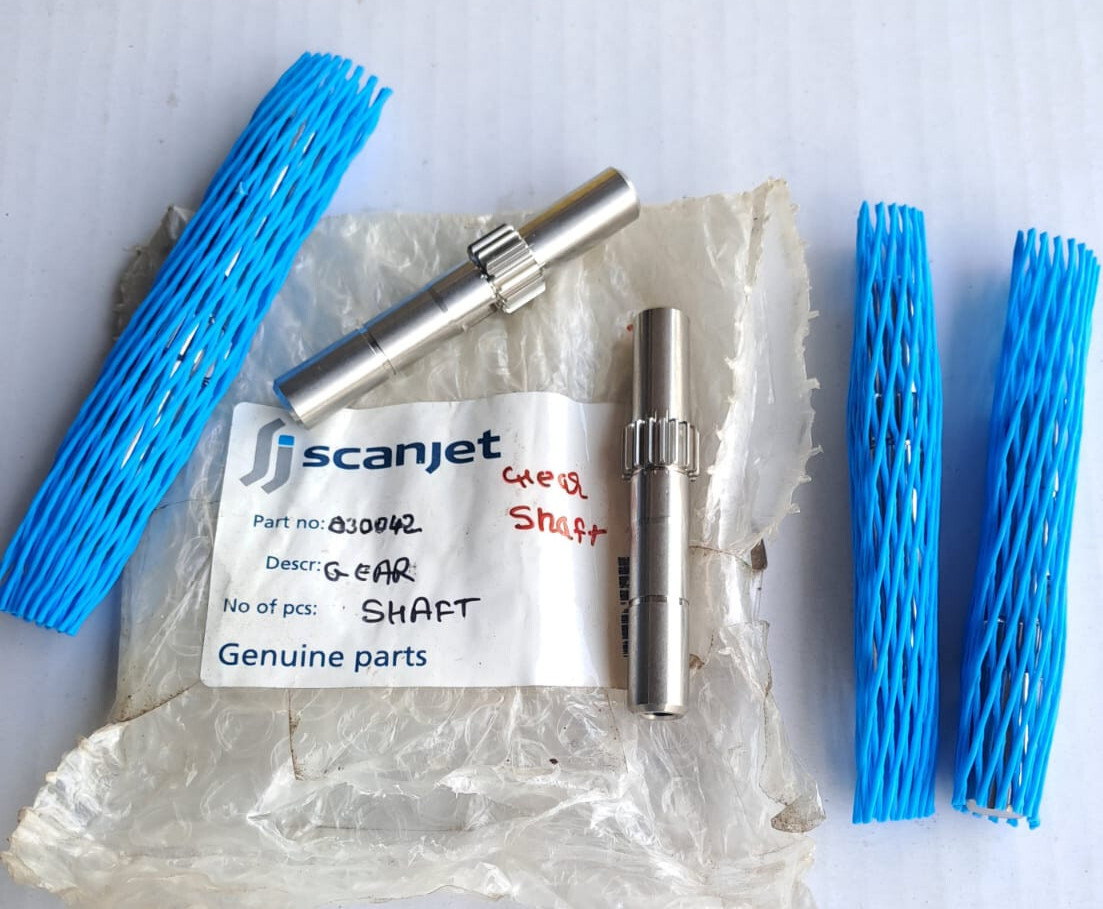 Scanjet Gear Shaft Spares For 030042 Tank Cleaning Machine (Lot of 5pcs)