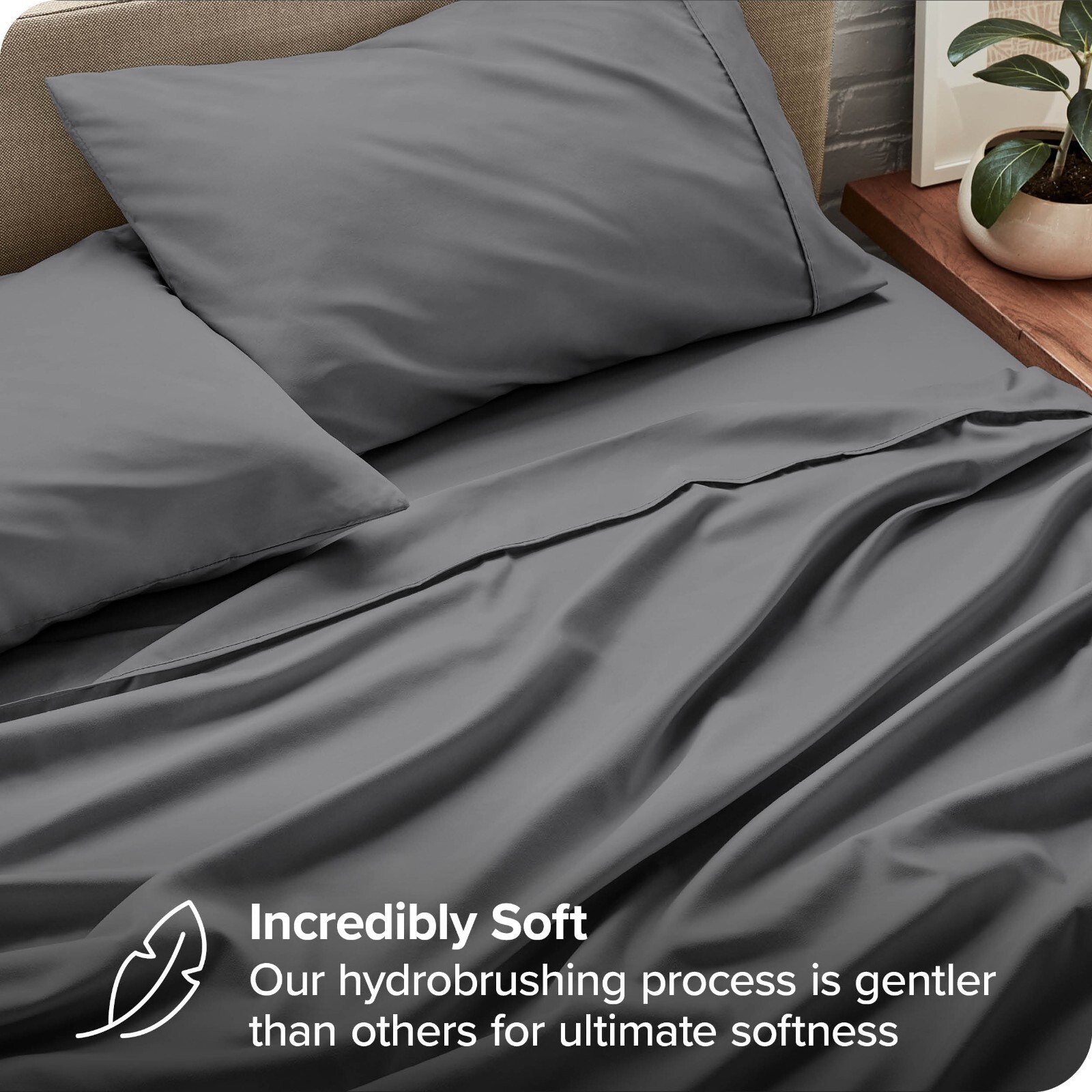 Bare Home Microfiber Sheet Sets - Premium 1800 Collection - Deep Pockets