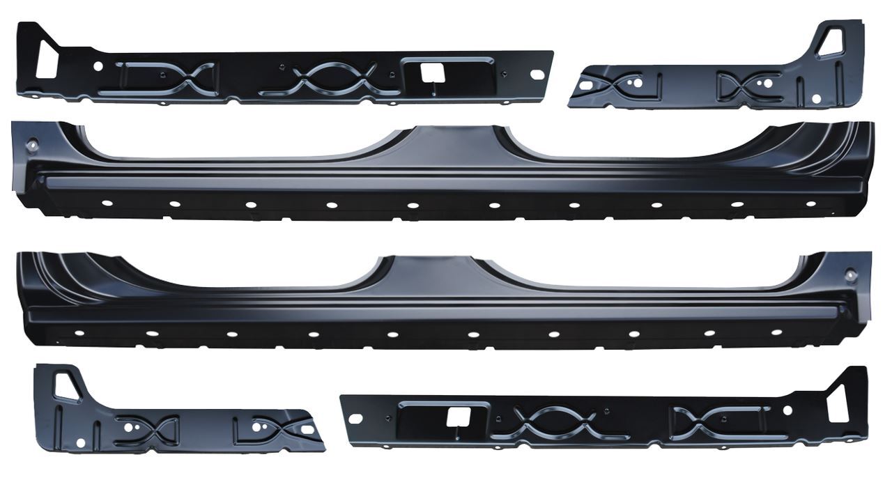 2014-2018 Chevy Gmc Pickup OE Outer/Inner Rocker Panel SET Crew Cab