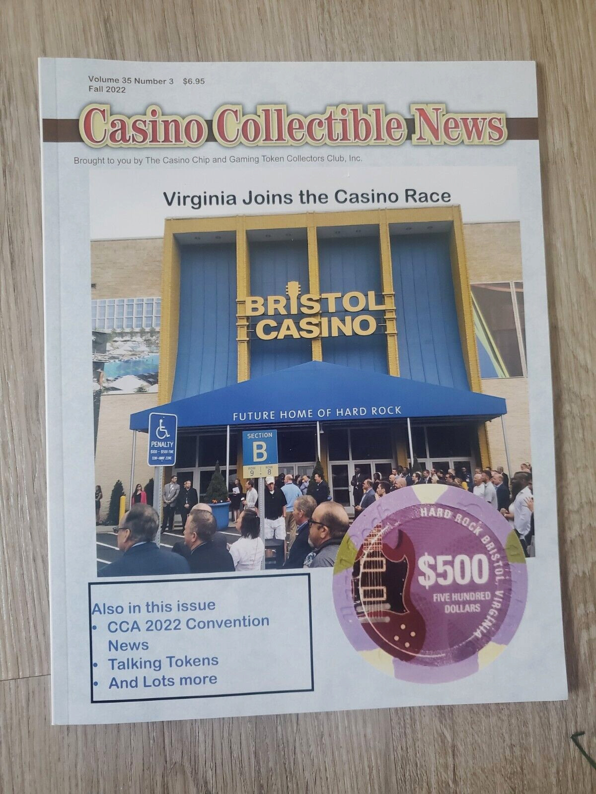 Casino Collectible News Fall 2022 Featuring Virginia's First Casino (Bristol)