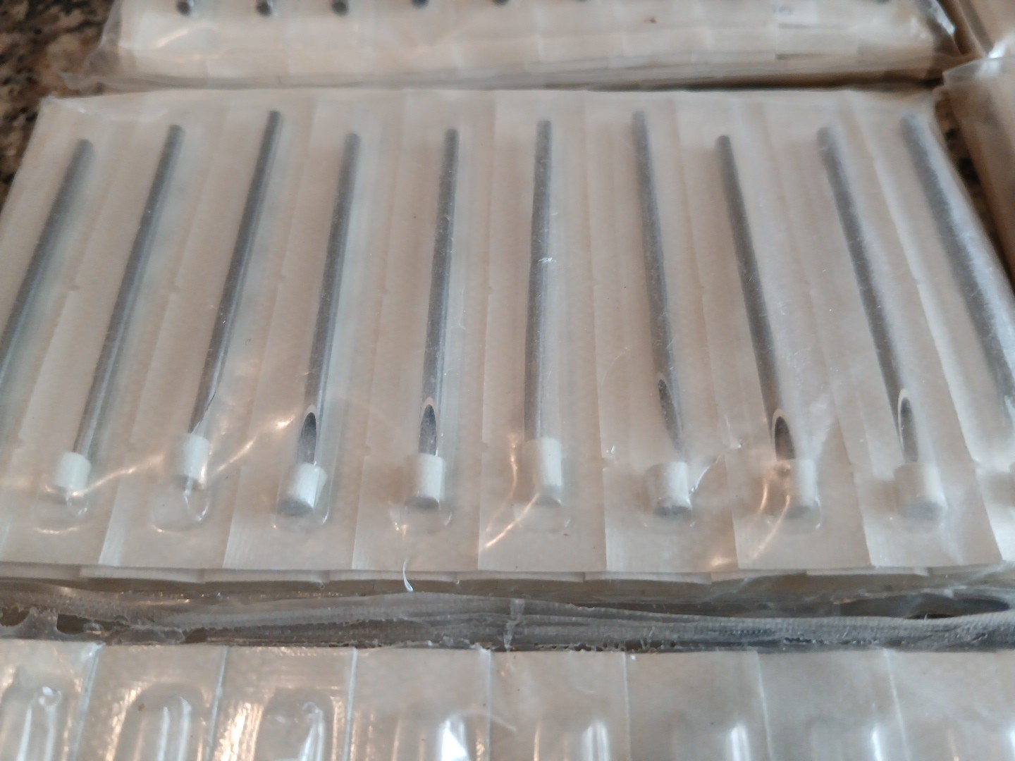 Lot Multiple gauge body Piercing Needles Look!! 100s!!