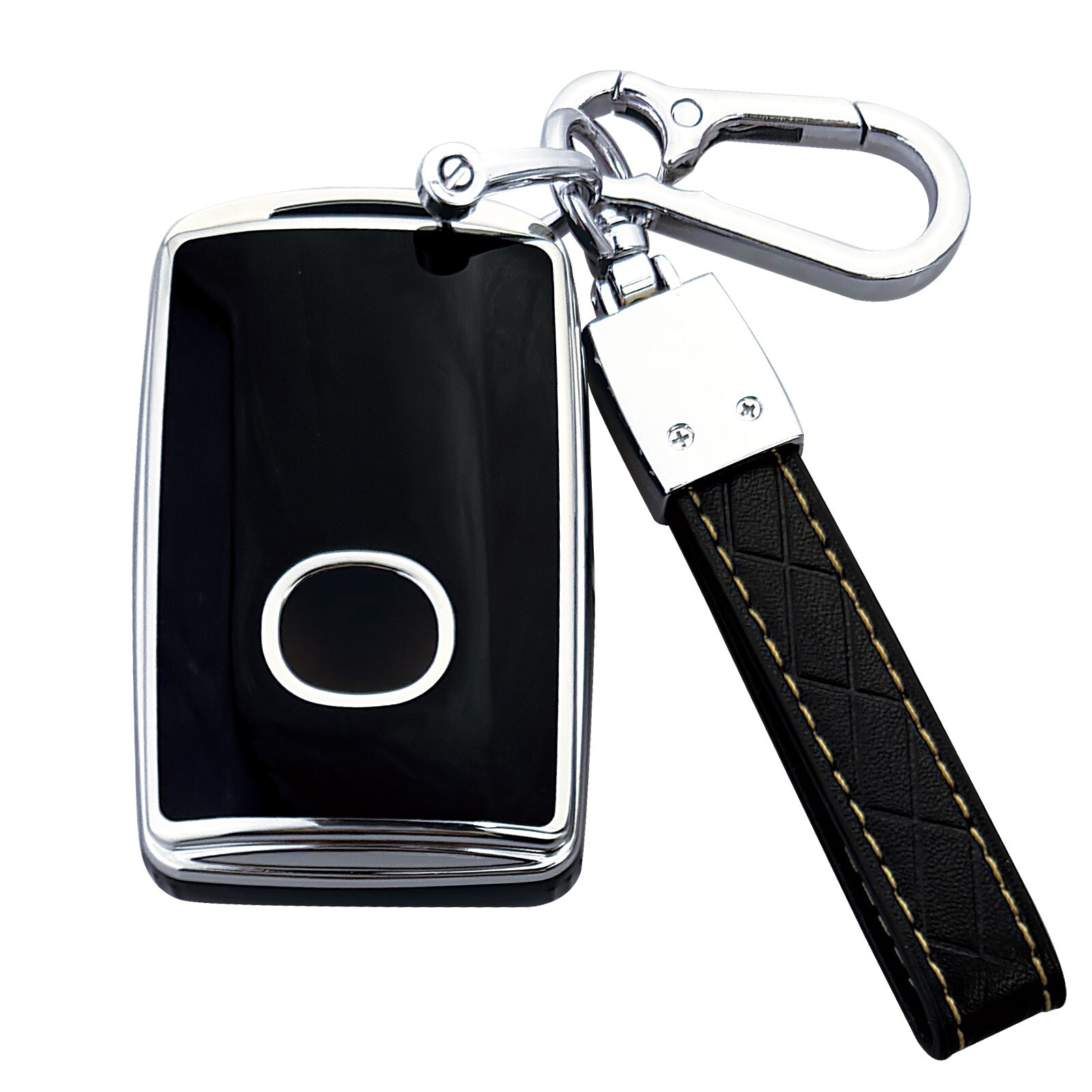 Yuebutor Key Fob Cover Case Fit for 2019-2024 Mazda 3/Hatchback, 2020-2024 Mazda