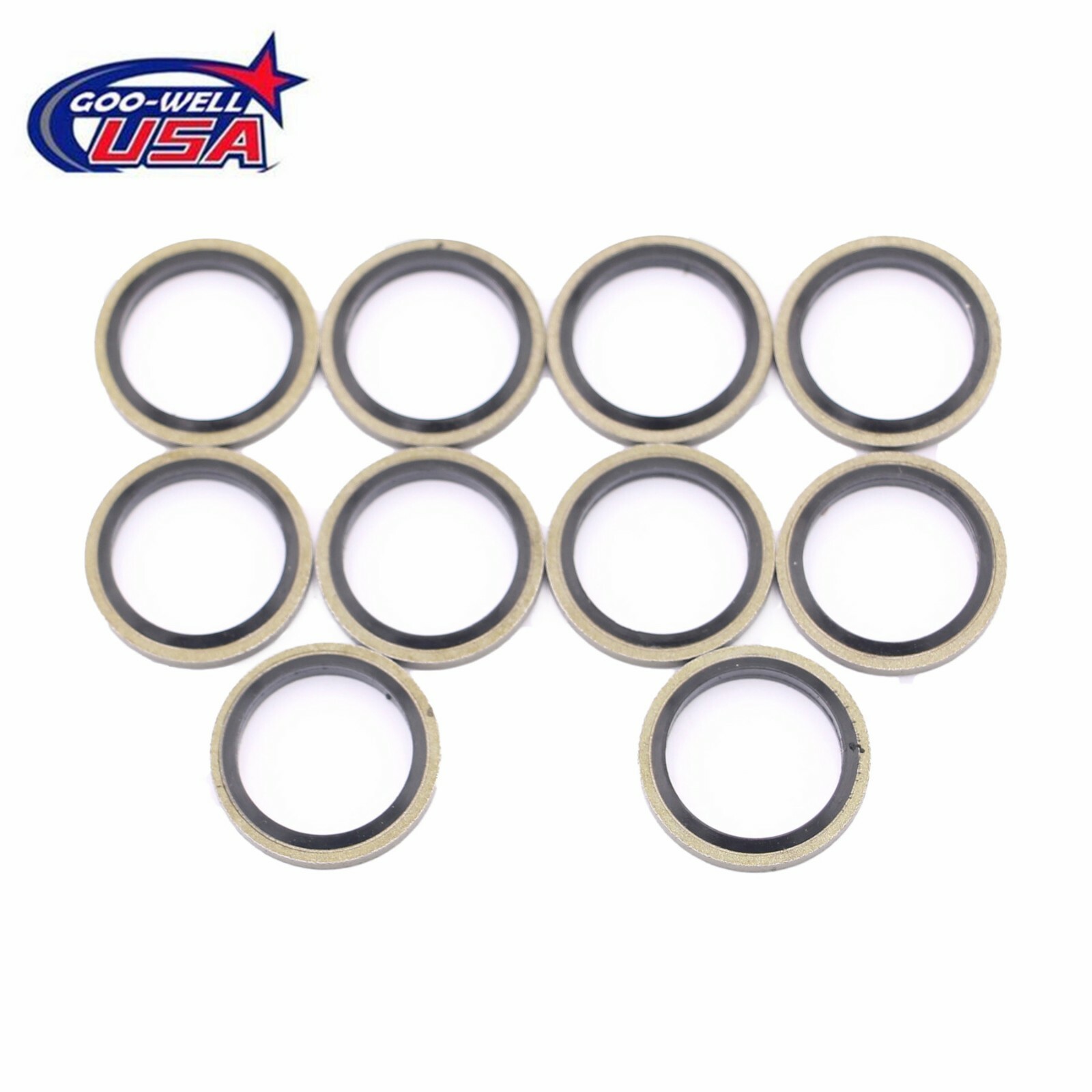 10Pcs VGT Turbo Coolant line Sealing Washers Fits for Dodge Cummins 6.7L 2008-20