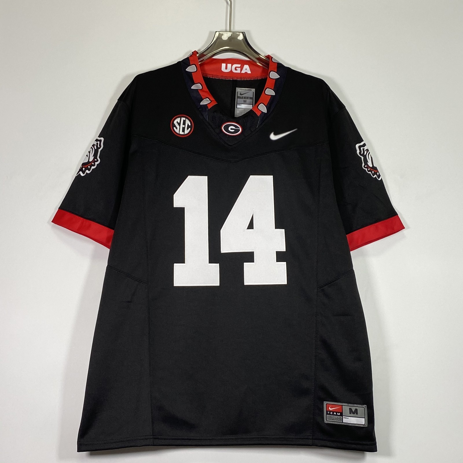 Gunner Stockton #14. Stitched jersey. Black. Brand new. Sizes S-3XL.