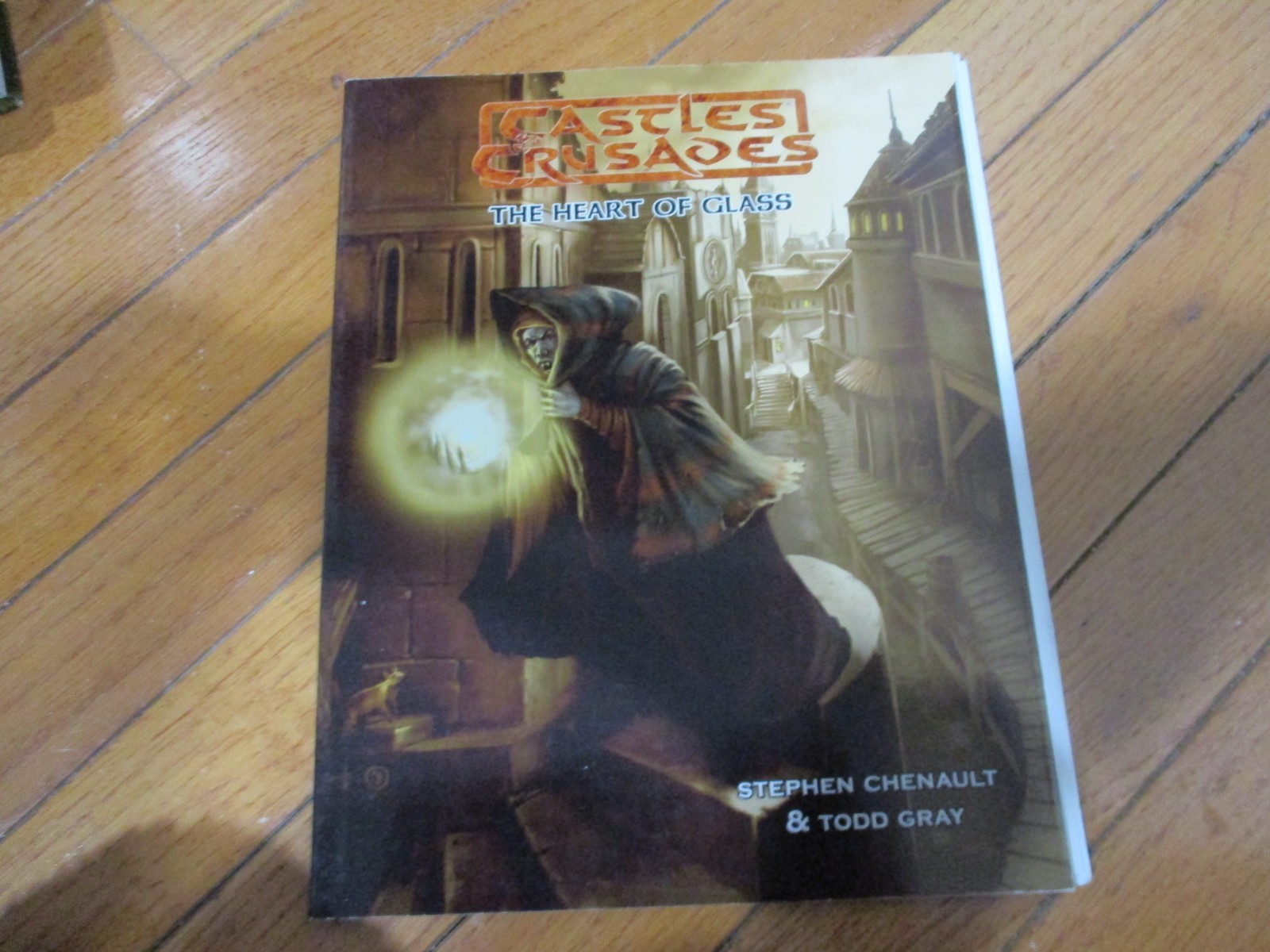 Troll Lord Castles and Crusades RPG The Heart of Glass TLG 8314 with maps