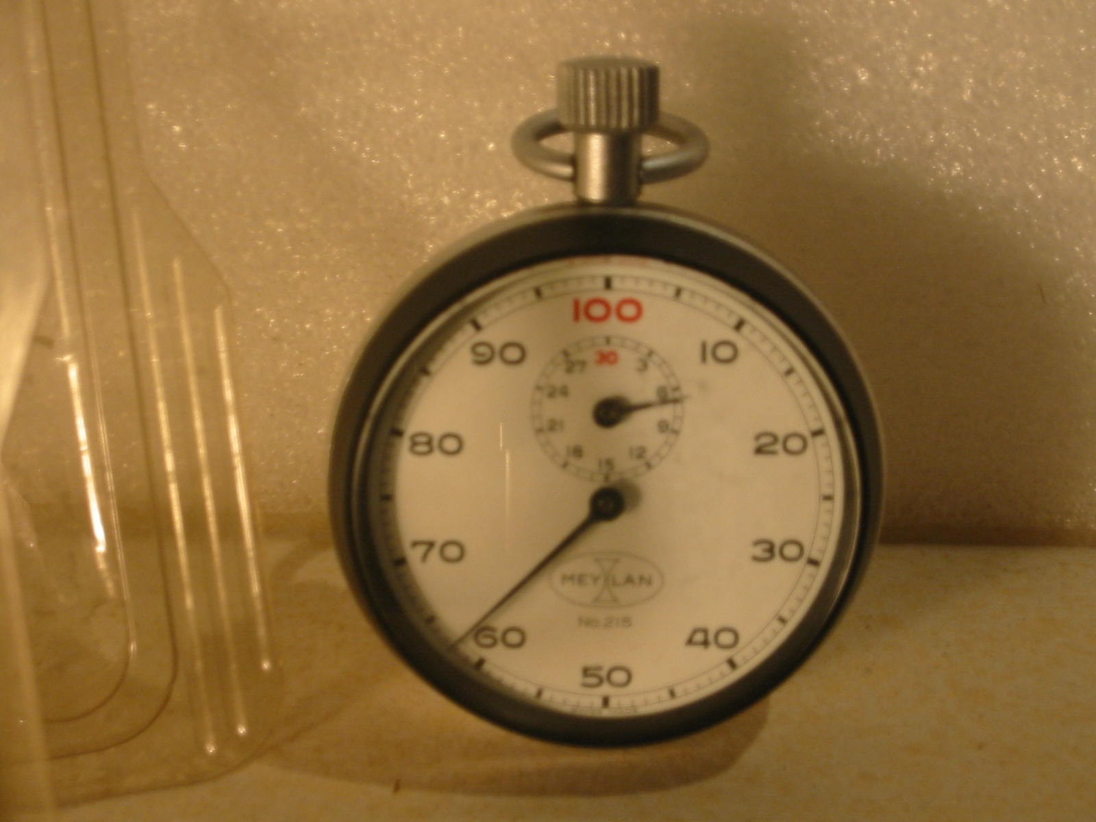 Stopwatch, Meylan, Industrial - 1/100ths of a minute increments up to 30 minutes