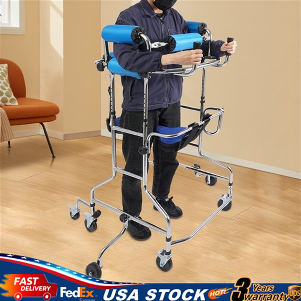 Adult Walker Aid, Ergonomic Standing Walker, Rehabilitation Walking Aids Homes