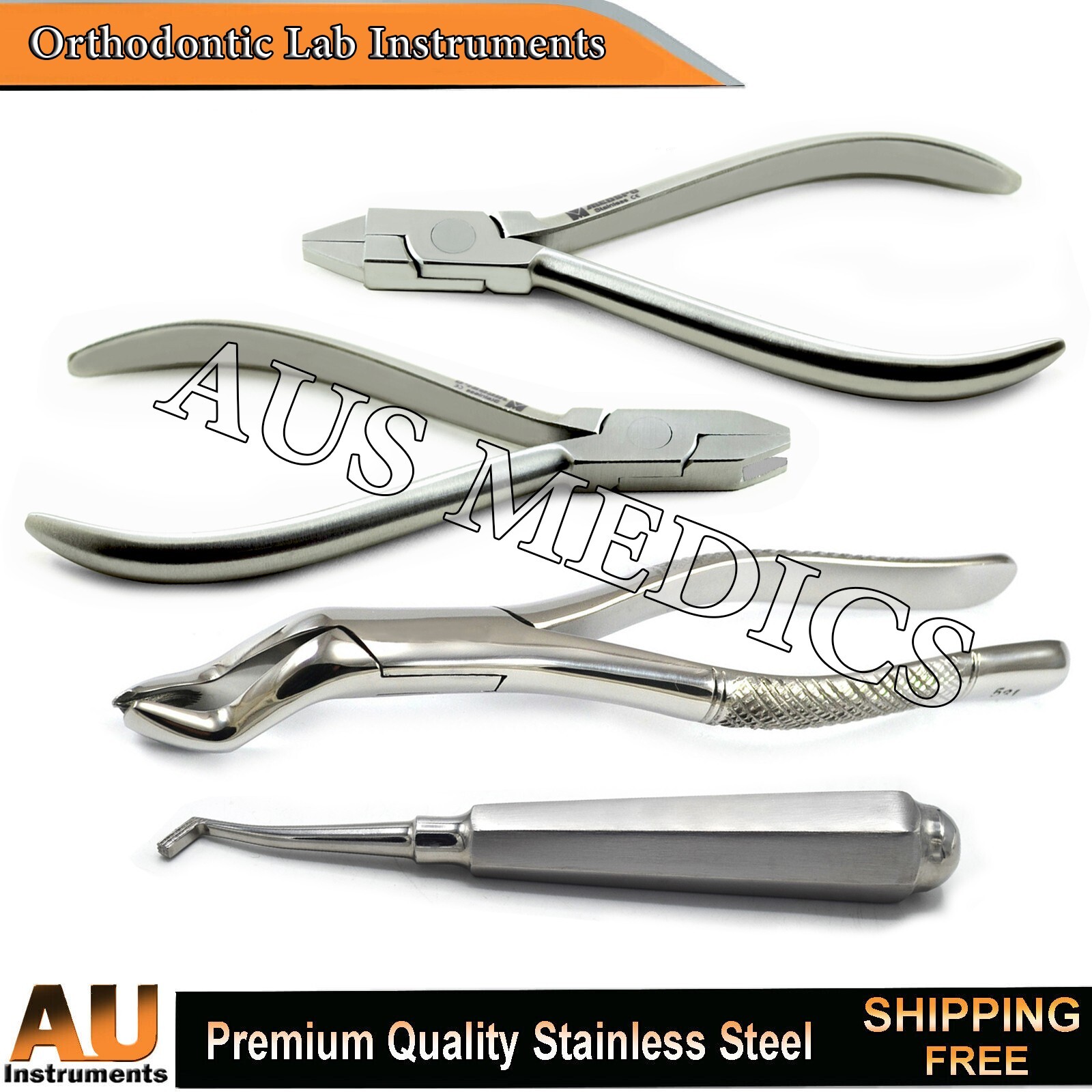 Dental Orthodontic Torquing Pliers Wire Bending & Tooth Extraction Forceps Plier