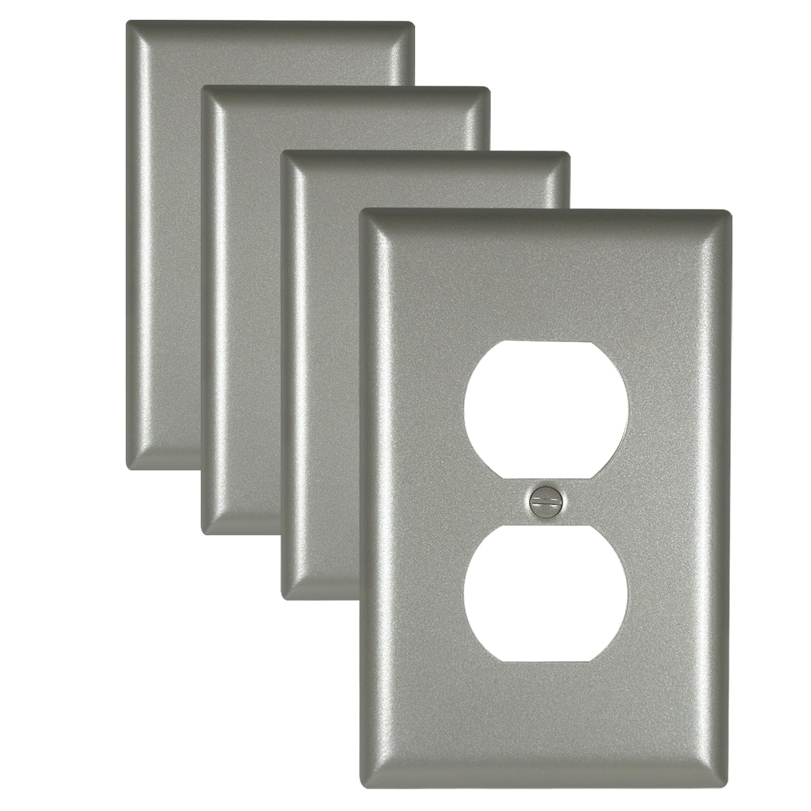 Kisrvopn Metal Electrical Outlet Covers, Light Switch Cover Wall Plates, Mid ...