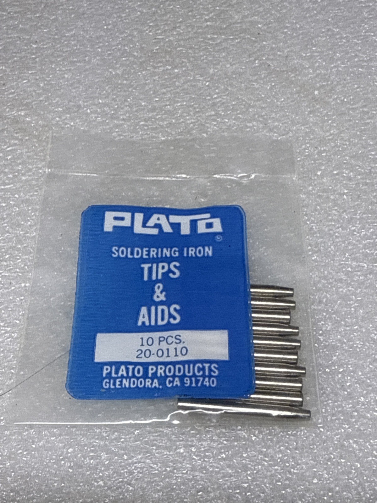 NEW (10) Plato Soldering Tips & Aids # 20-0110