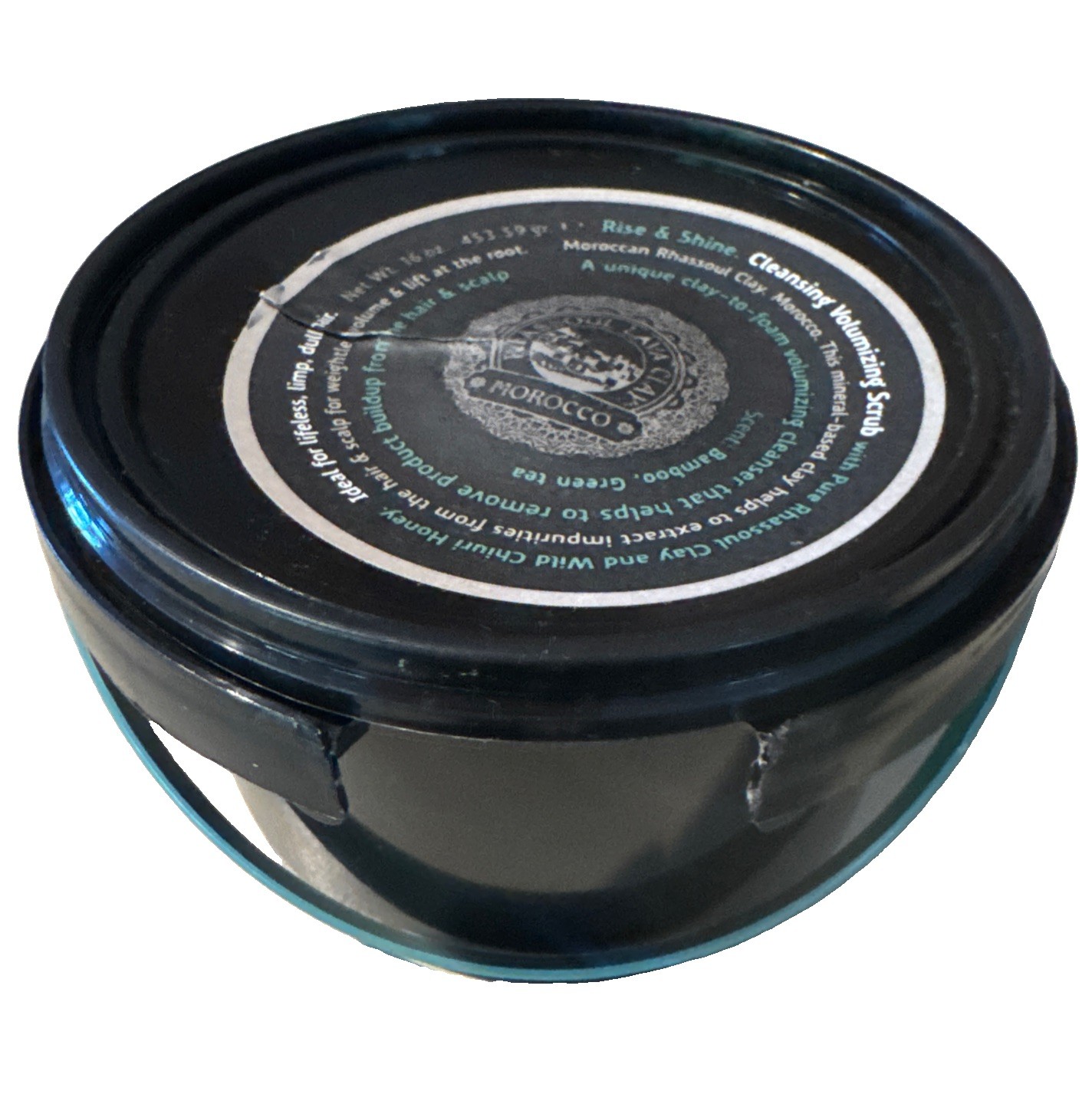 Tweak’d By Nature Bamboo Green Tea Rise & Shine Cleansing Scrub 16oz BROKEN SEAL
