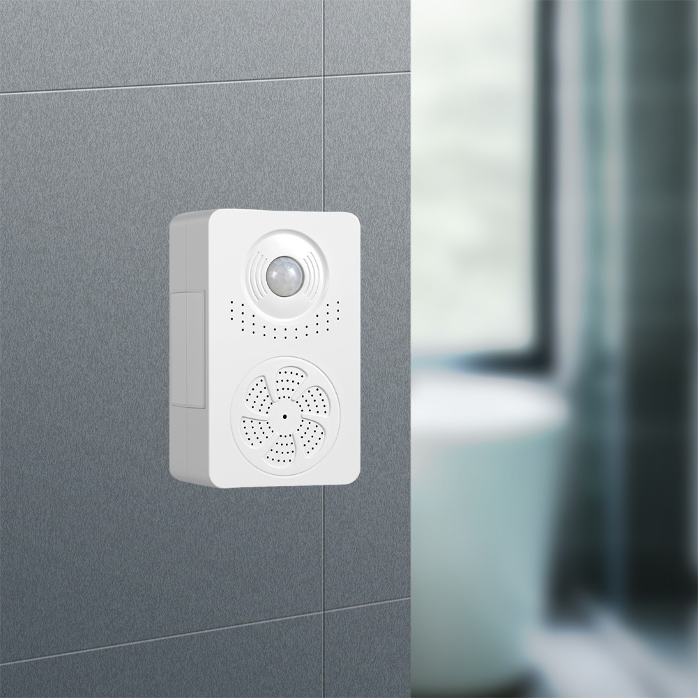 Record-Your-Own-Voice Welcome Doorbell for Business Door Motion Activated