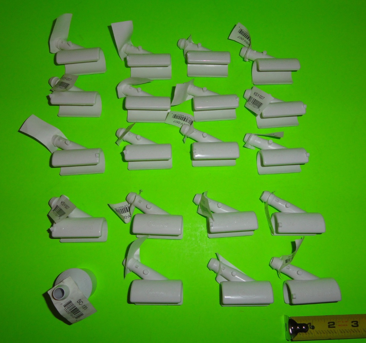 20 PK Dawn KSY-007 PVC 3/4" KwikSnap Saddle Y x Swing Sprinkler Fitting + SC-131
