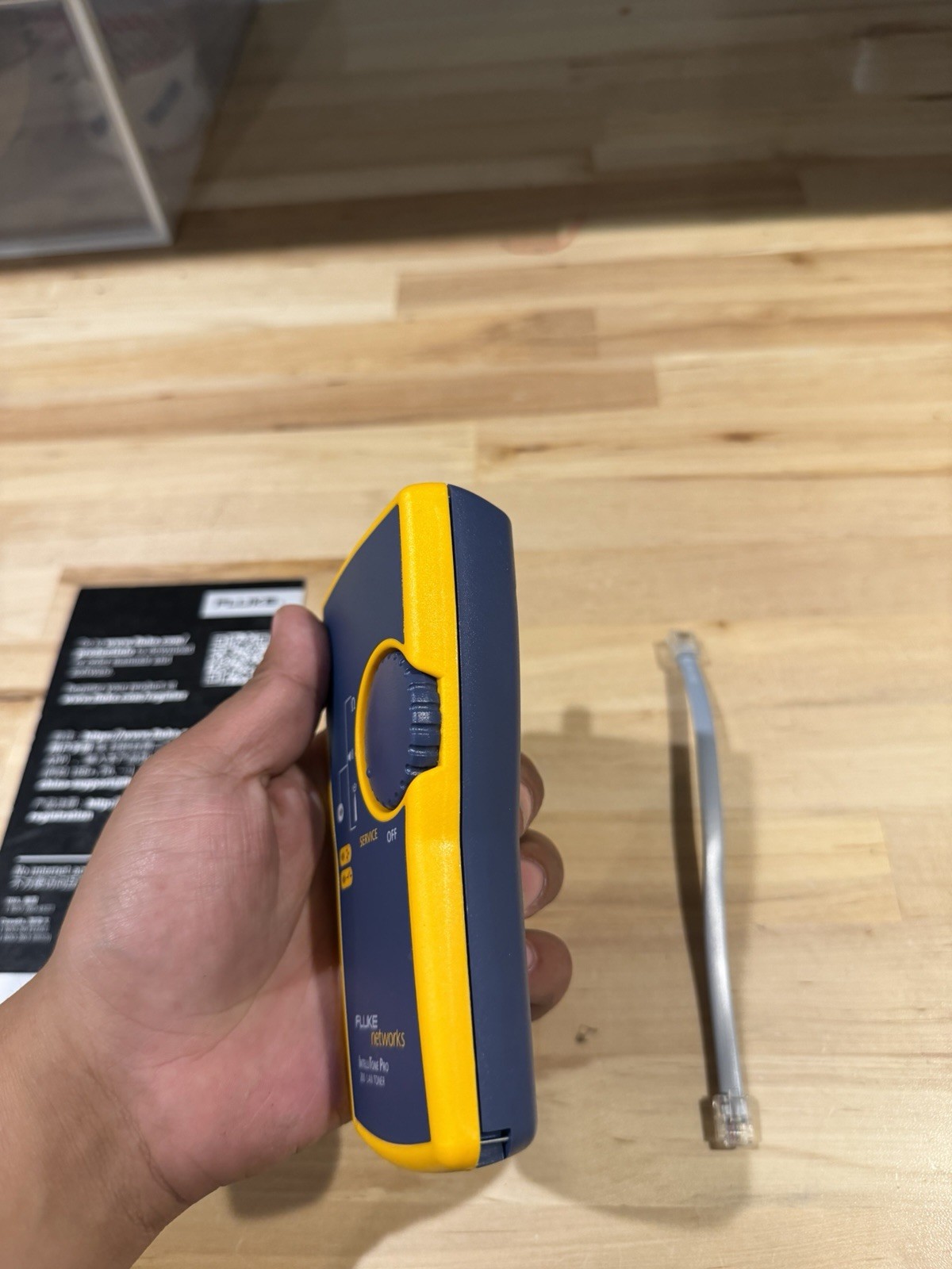 FLUKE INTELLITONE PRO 200 LAN TONER / SHIPS FAST (TESTED)
