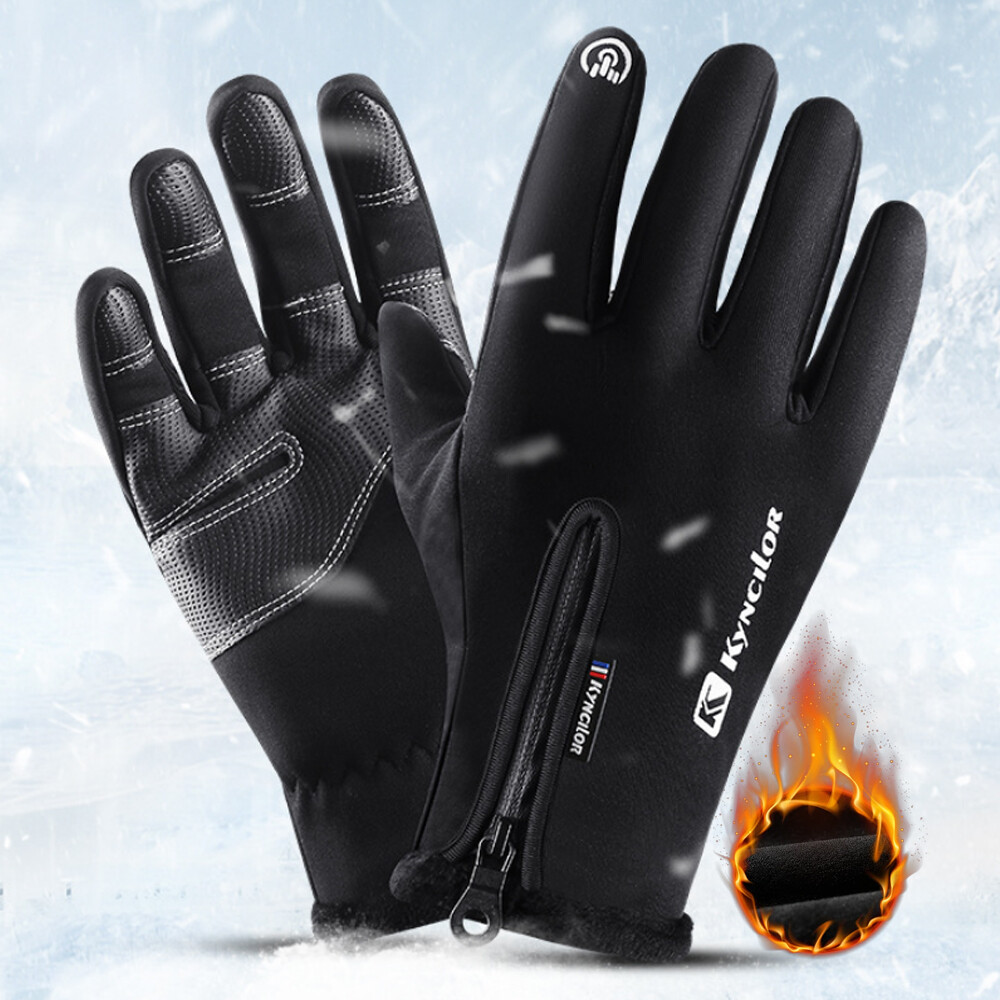 Winter Warm Gloves Thermal Windproof Waterproof Touch Screen Mittens Men Women