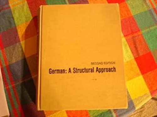 German : A Structural Approach Hardcover Walter F. W. Lohnes