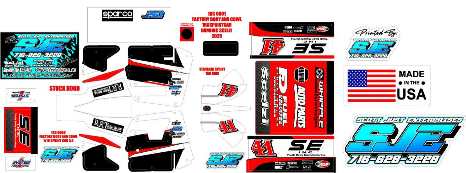1RC SPRINT WRAP DOMINIC SCELZI 2025  THEME