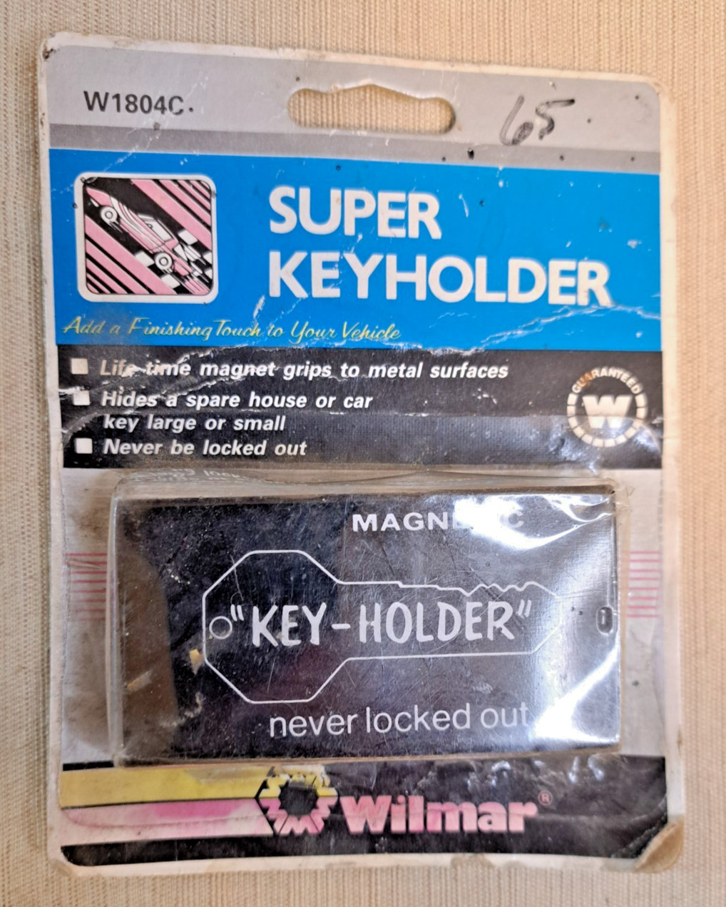 Vintage Wilmar Super Keyholder W1804C Sealed Magnetic Hide A Key c1990