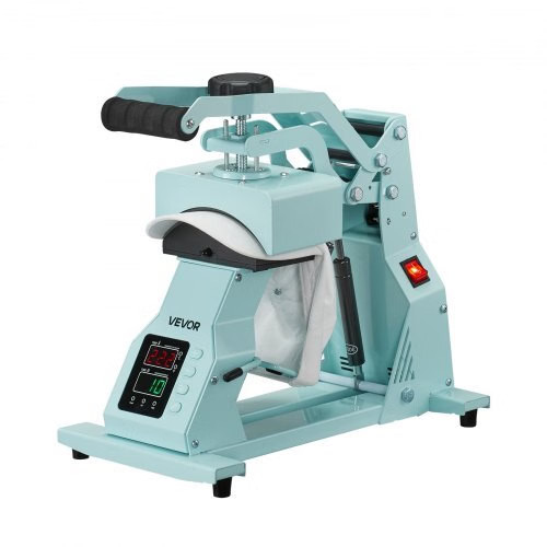 Hat Heat Press Machine, with 2pcs Interchangeable Platens, Precise Temperature a