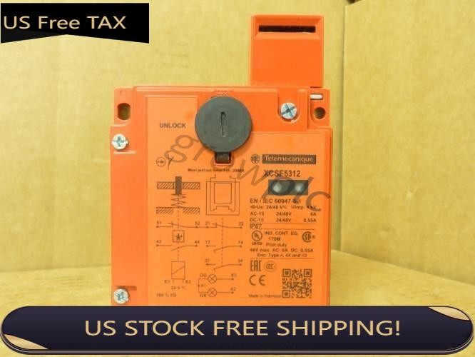 Telemecanique XCSE5312 Safety Interlock Limit Switch 240/480 US Free TAX