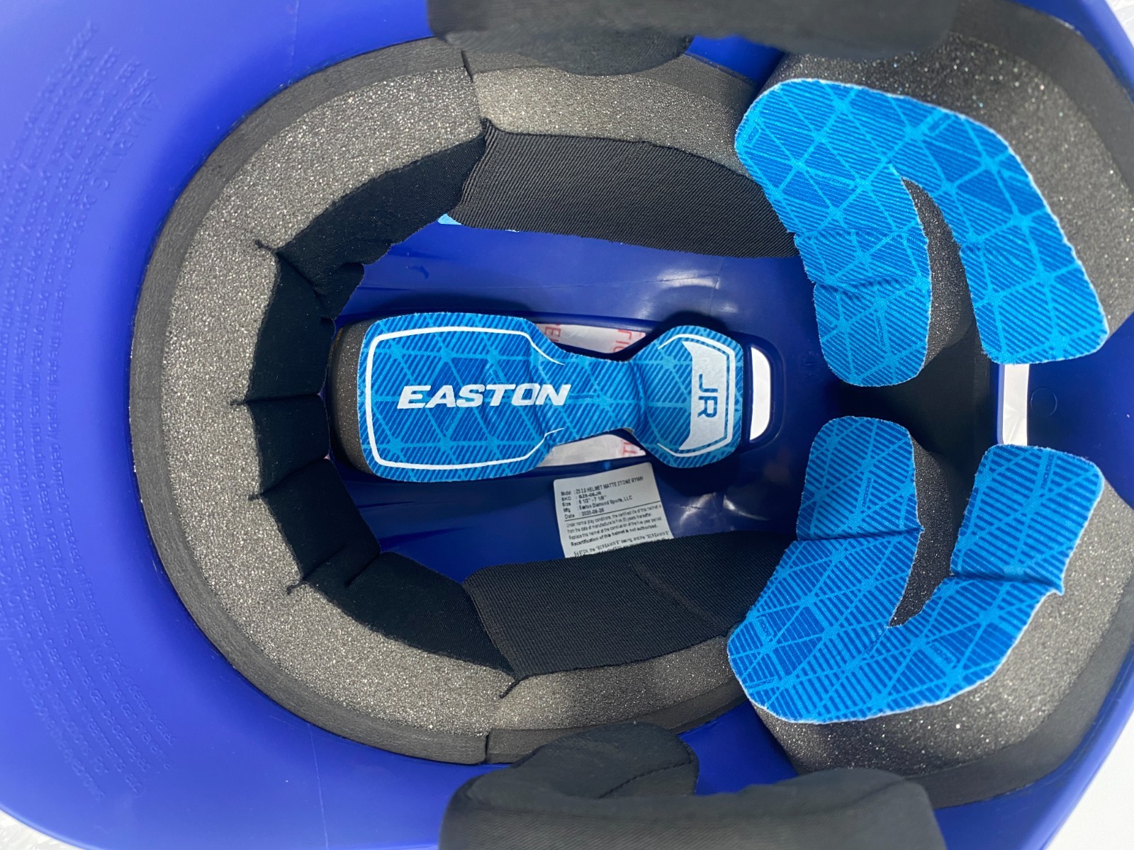 Easton Z5 2.0 Matte Two-Tone Blue Junior Batting Helmet