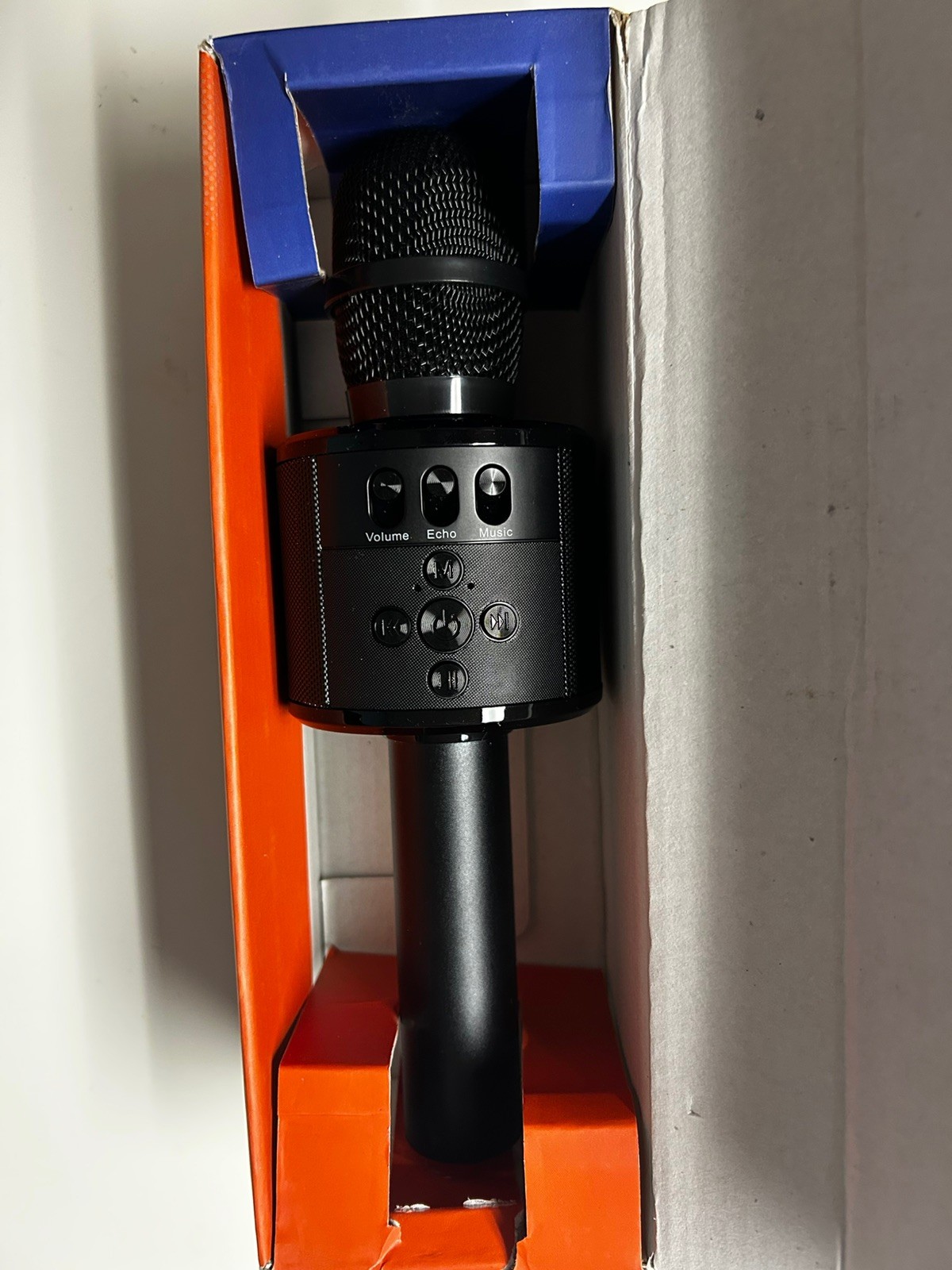 Bonaok Wireless Bluetooth Karaoke Microphone Portable Handheld Speaker New