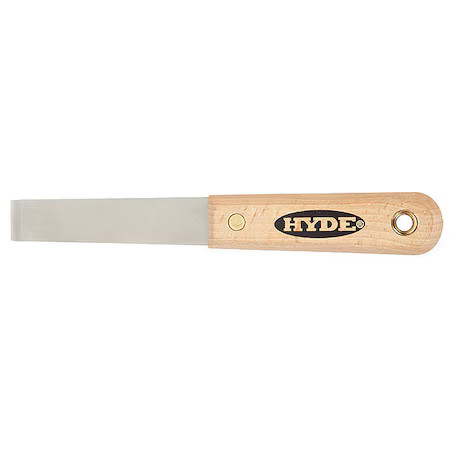 Hyde 07005 Scraper, Stiff, 3/4", Carbon Steel