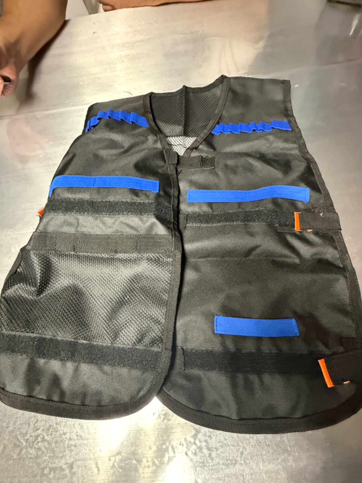 Nerf Tactical Black Vest One Size NO Darts included