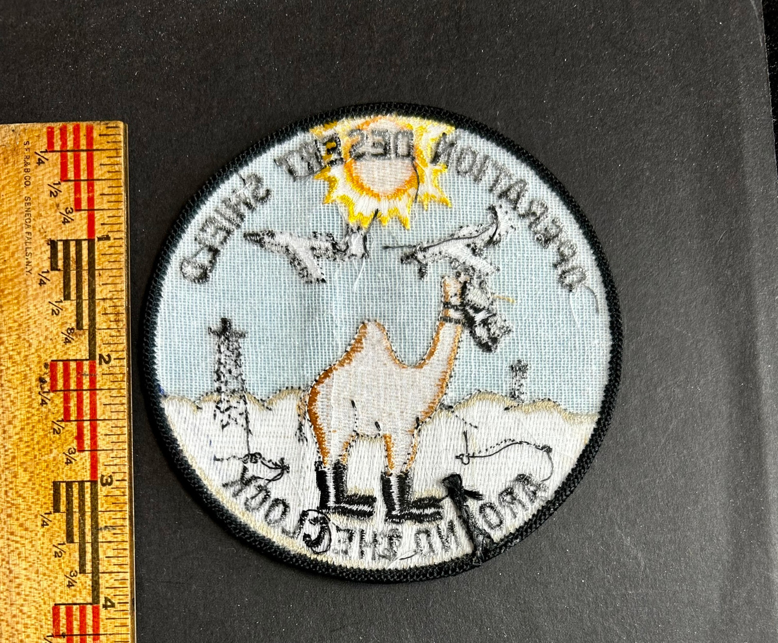 6949th Electronic Security Squadron Desert Shield Patch Saudi Arabia