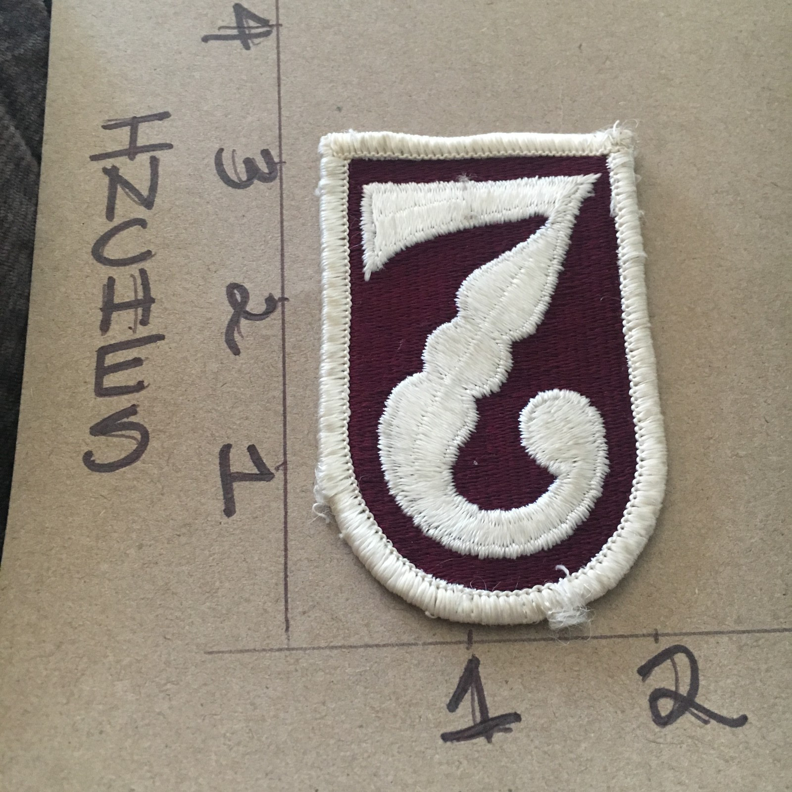 US Army 7th Medical Brigade m/e patch 4/24/25