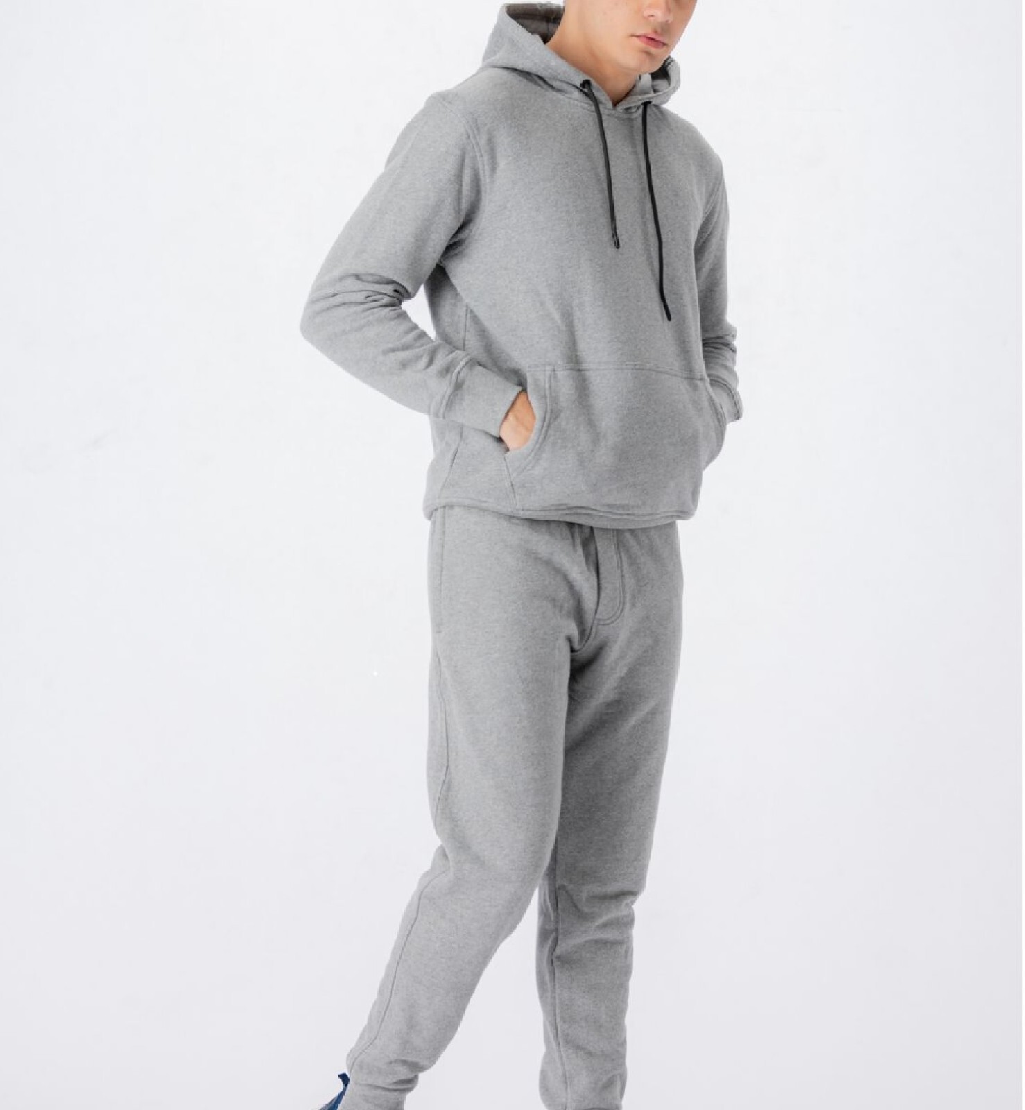 Tracksuit Polar Fleece ,Hoodie and Pants, 2 pieces  SET, Men's Winter  Clothes .