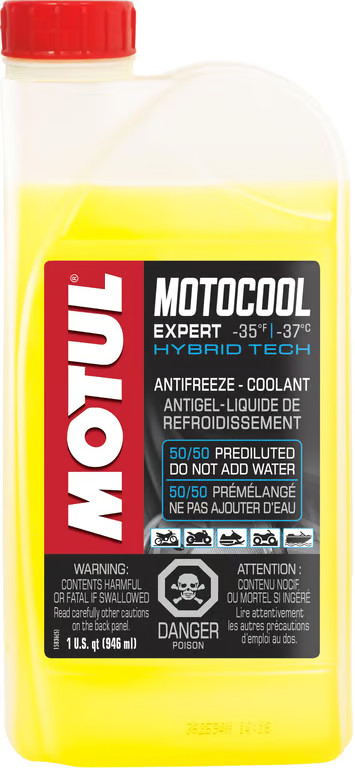 Motul Motocool Expert - 1lt. Motorcycle ATV/UTV Street Bike Dirt Bike 111764