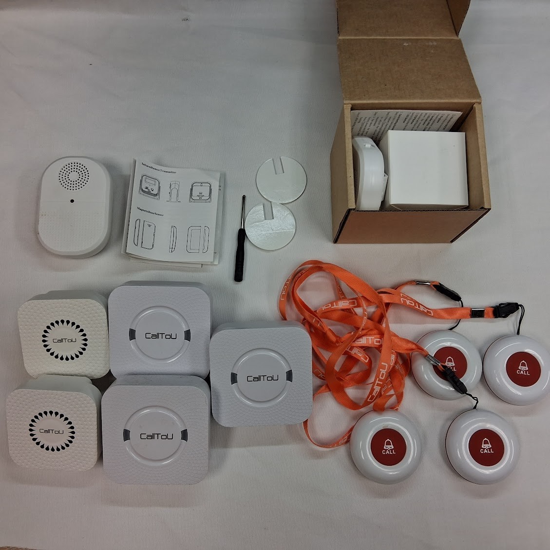 LOT CallToU Wireless Caregiver Pager Call Button Call Bell Medical Alert System