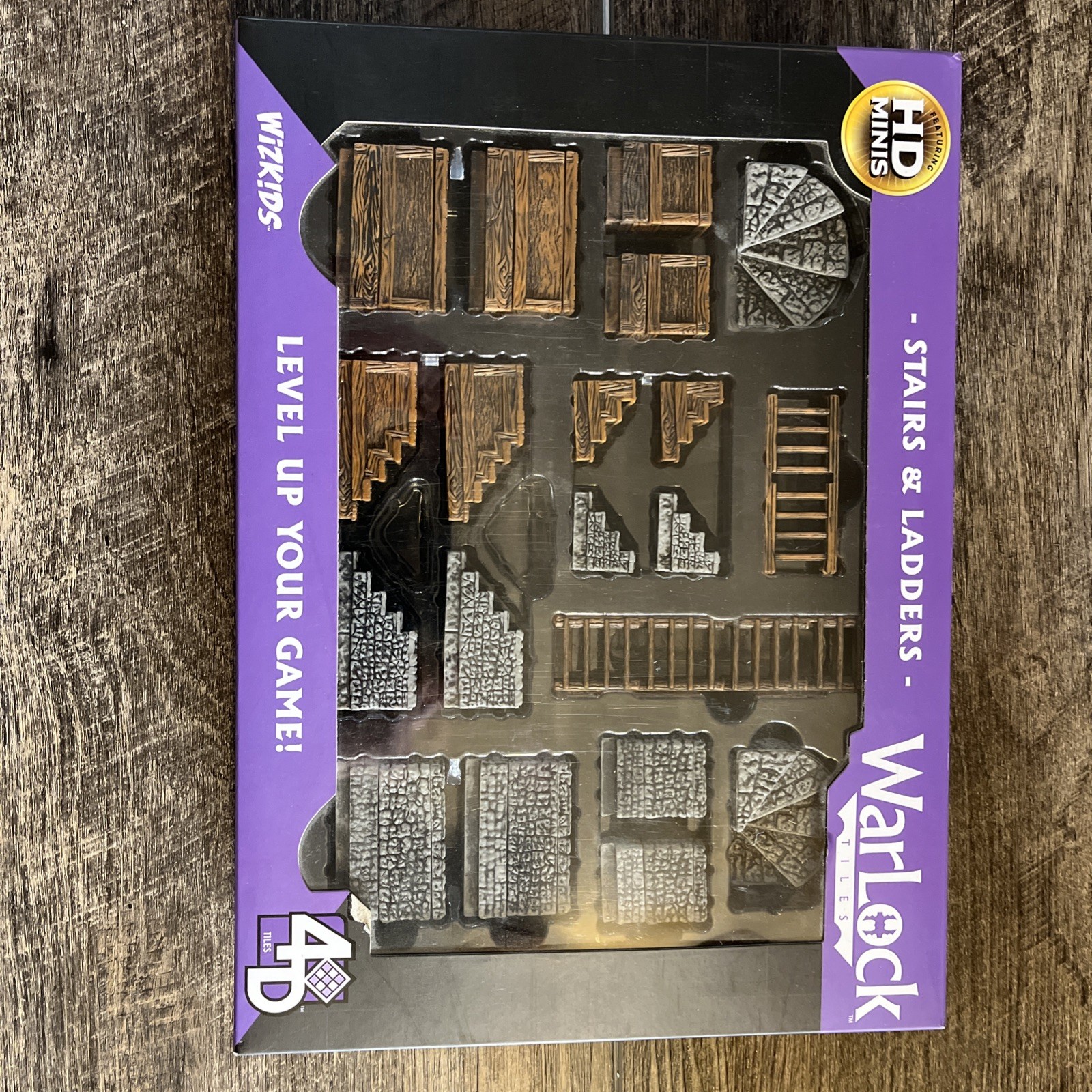 Warlock Tiles - Stairs & Ladders Expansion D&D lightly used