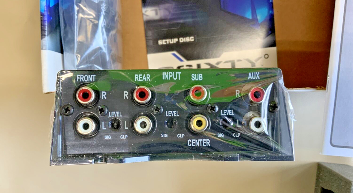 Rare Old School Rockford Fosgate 3SIXTY.2 Interactive Signal Processor, NOS