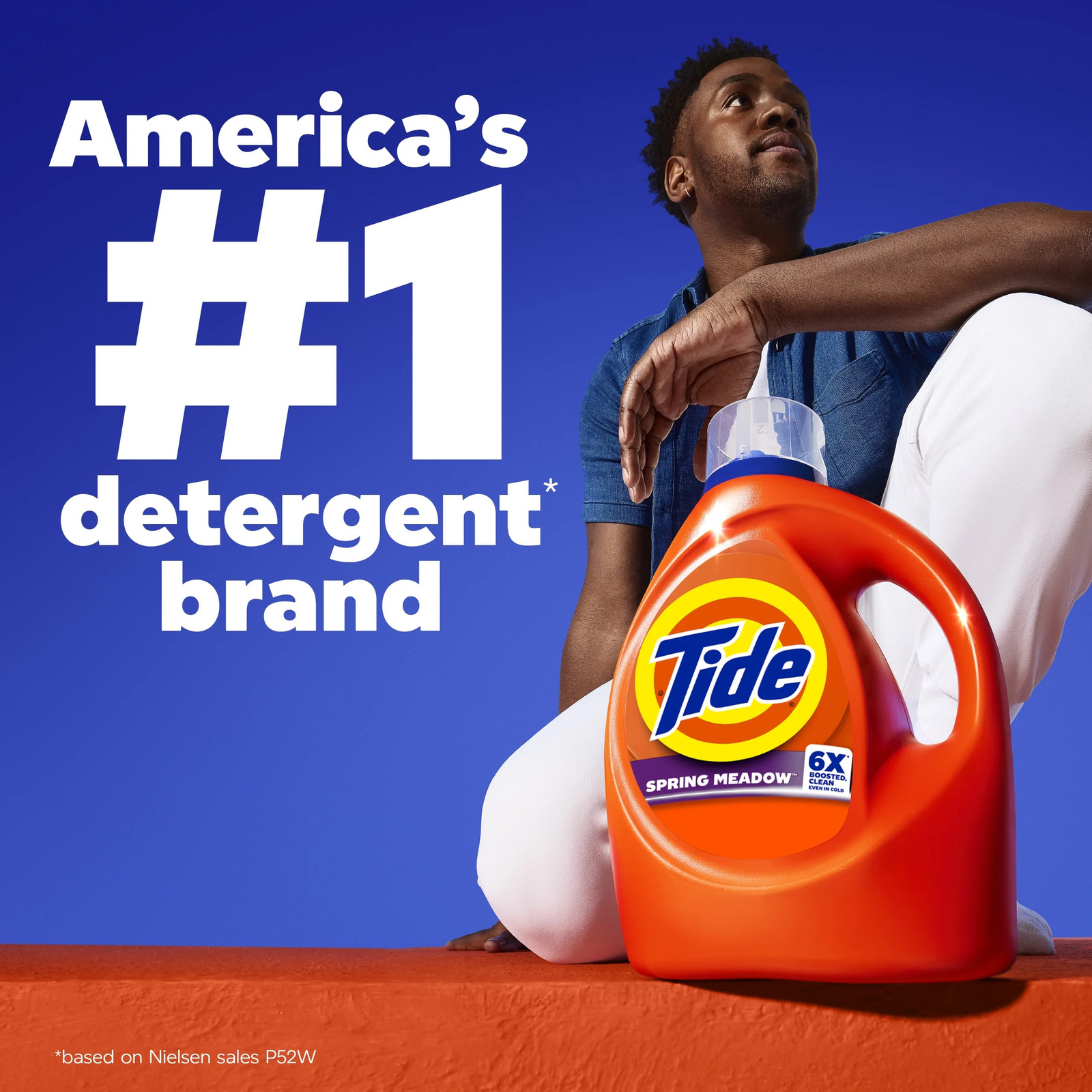 Tide Laundry Detergent Liquid Spring Meadow 125 fl oz