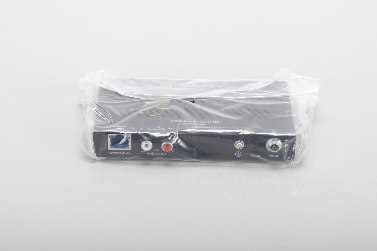 Binary B-900-MOIP-AUDIO-RX Media Over IP Audio Receiver With Accessories