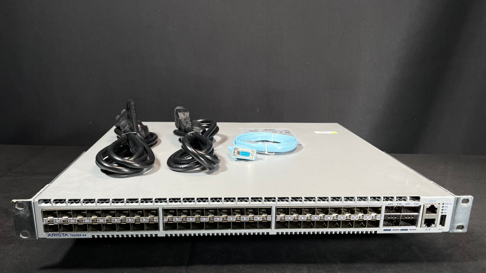Arista DCS-7050SX-64-R 48 Port 10GbE SFP+ 4 Port 40GbE QSFP+-Same Day Shipping