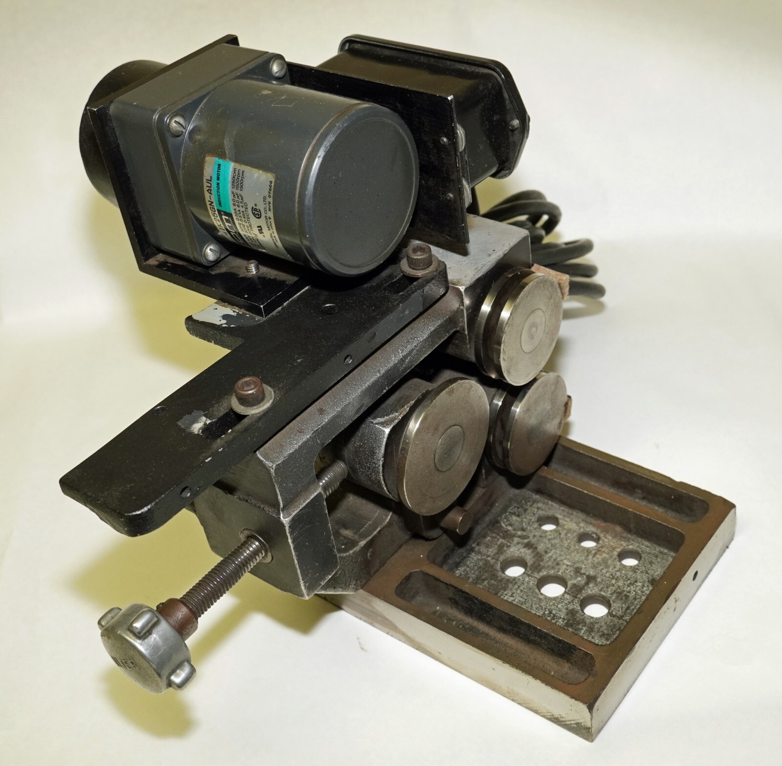 St. Mary Type Roll Spin - Motorized Grinding Fixture - Punch Pin