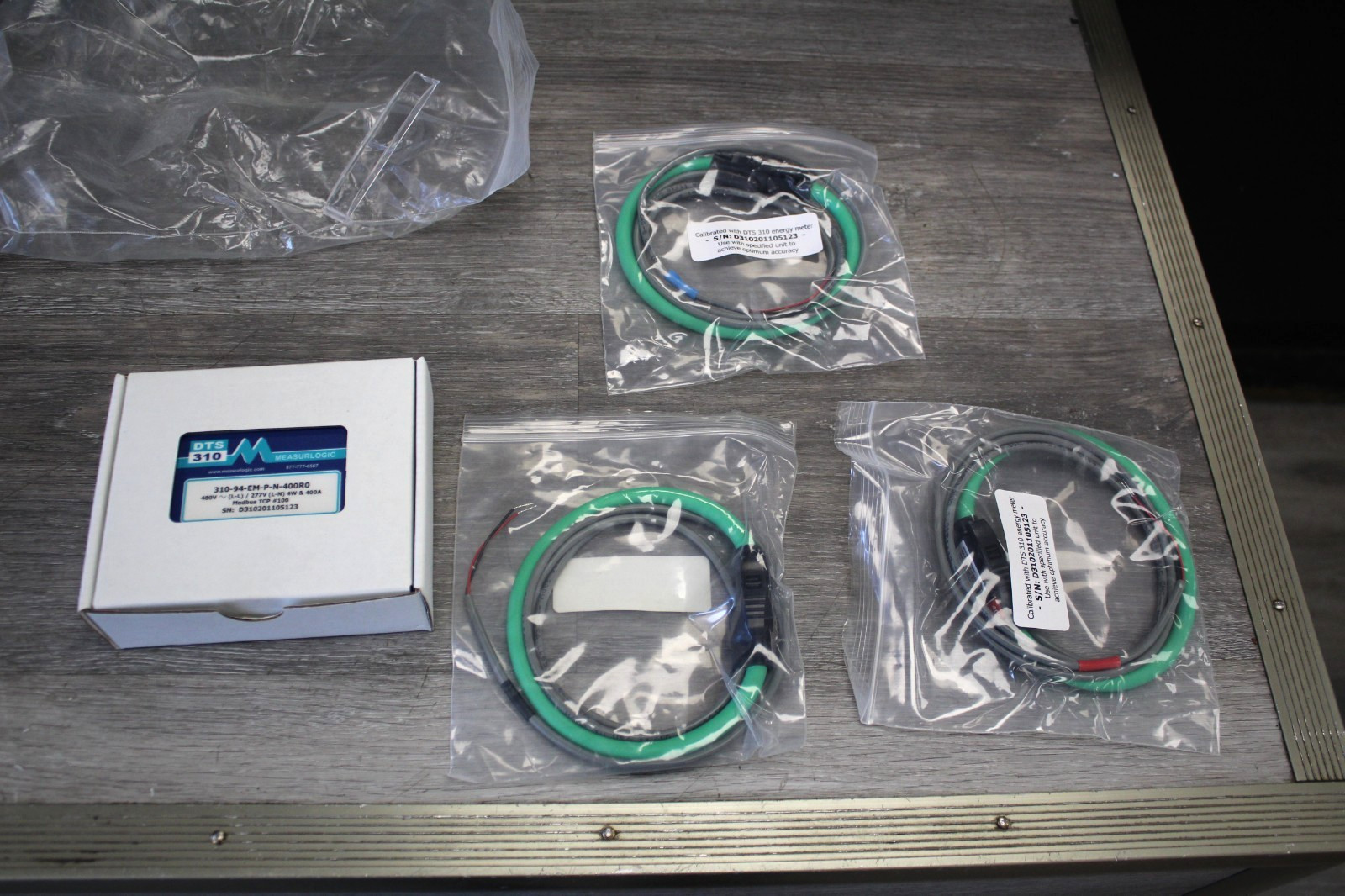 MEASURLOGIC DTS 310 310-94-EM ELECTRICAL SUBMETER 480V WITH 3 CABLES - NEW