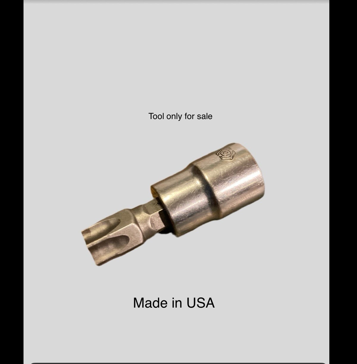 Coleman air tube burner cap Removal Tool, TOOL Only,  (NOT  ratchet,cap ,tube)
