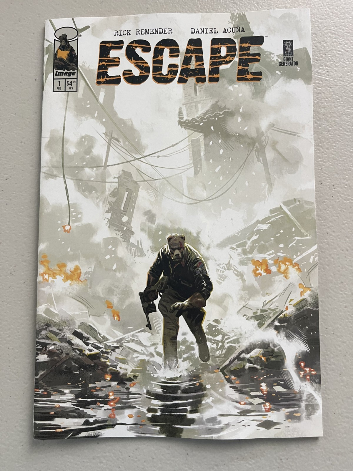 ESCAPE #1 COVER A DANIEL ACUNA IMAGE COMICS